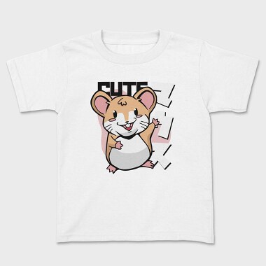 Cute Hamster Vibes, Tricou Copii