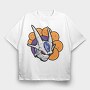 Cyber Dragon, Tricou Oversize Barbati (Unisex)
