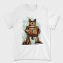 Cyborg Cat, Tricou Barbati (Unisex)
