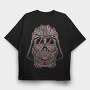 Darth Vader Map, Tricou Oversize Barbati (Unisex)