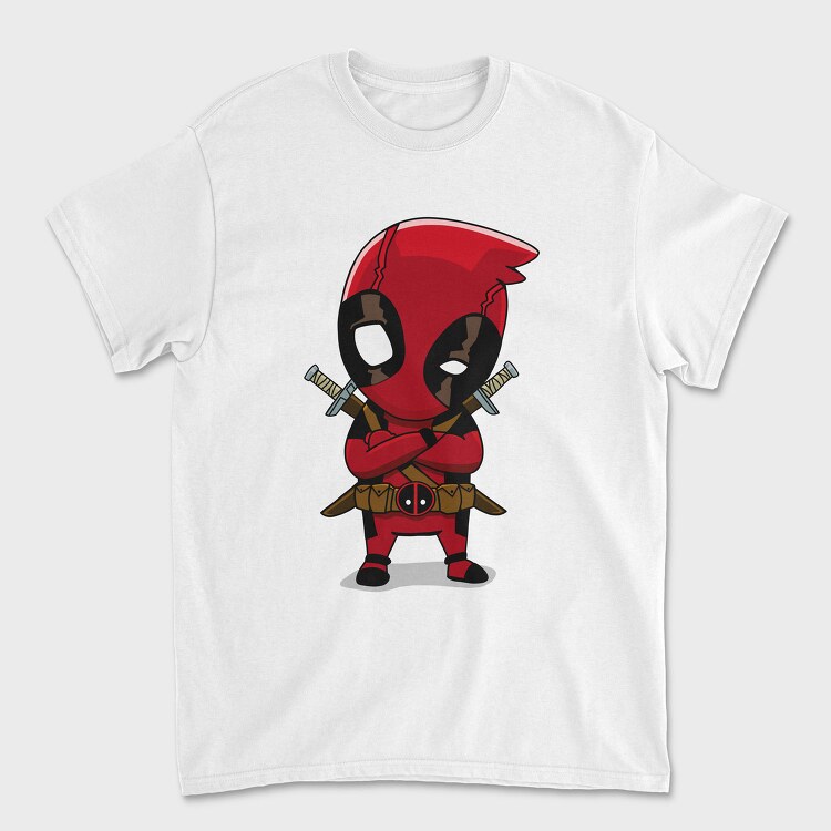 Deadpool Chibi, Tricou Barbati (Unisex)