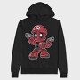 Deadpool Mario, Hanorac Oversize Barbati (Unisex)