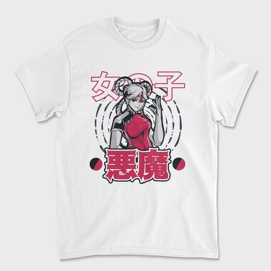 Demon Girl Emblem, Tricou Barbati (Unisex)