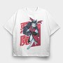 Demon Girl Manga, Tricou Oversize Barbati (Unisex)
