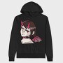 Demon Girls Gaze, Hanorac Oversize Barbati (Unisex)
