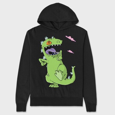 Dino Roar, Hanorac Oversize Barbati (Unisex)