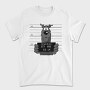 Dog Mugshot Id, Tricou Barbati (Unisex)
