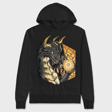 Dragons Eye, Hanorac Oversize Barbati (Unisex)
