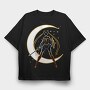 Eagle Moon Sword, Tricou Oversize Barbati (Unisex)