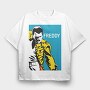 Freddys Yell, Tricou Oversize Barbati (Unisex)