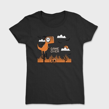 Game Over Dinosaur, Tricou Femei