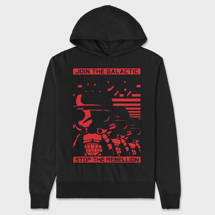 Join The Empire, Hanorac Oversize Barbati (Unisex)