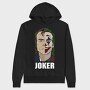 Joker Smile, Hanorac Oversize Barbati (Unisex)