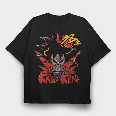 Kaioken Explosion, Tricou Oversize Barbati (Unisex)