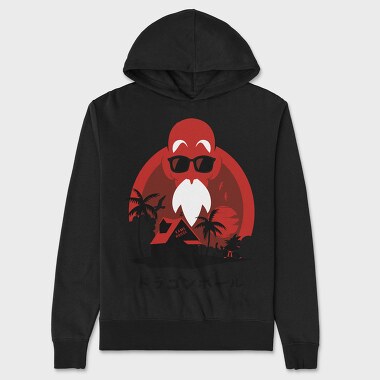 Kame House Vibes, Hanorac Oversize Barbati (Unisex)