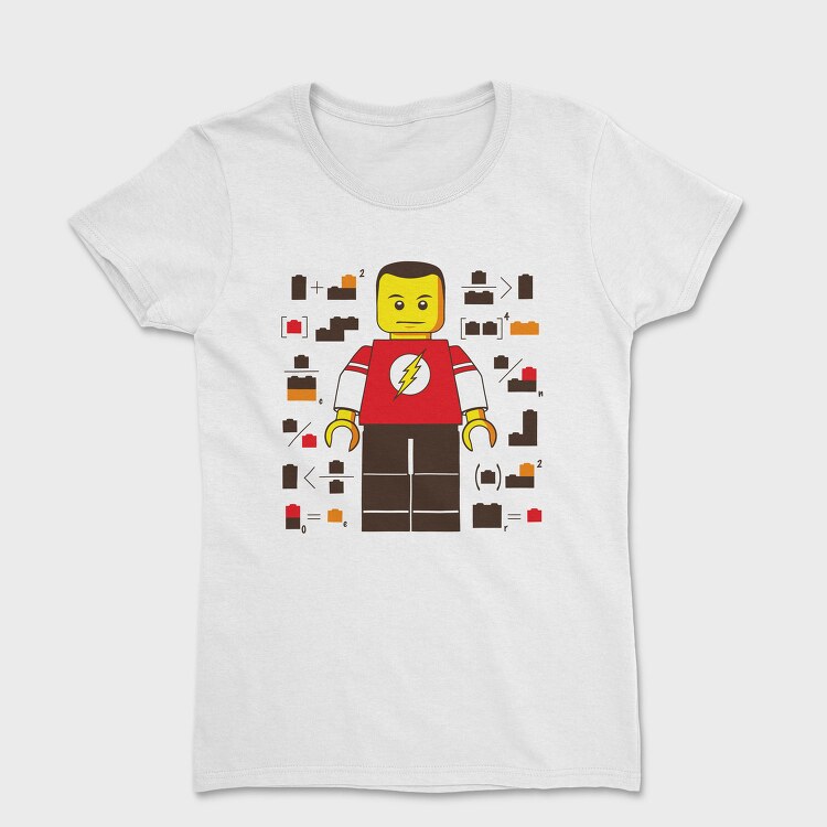 Lego Flash Power Suit, Tricou Femei