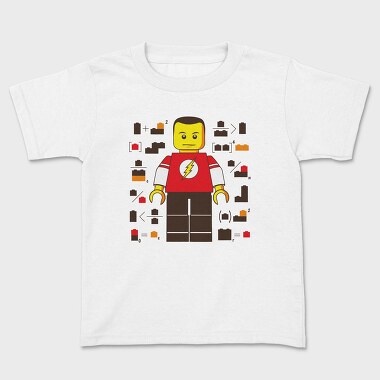 Lego Flash Power Suit, Tricou Copii