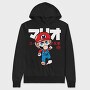 Mario Bros Power Up, Hanorac Oversize Barbati (Unisex)