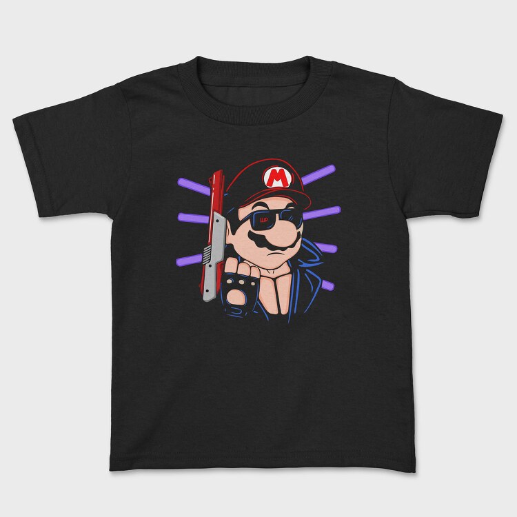 Mario Knife Scream, Tricou Copii