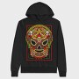 Mexican Mask, Hanorac Oversize Barbati (Unisex)