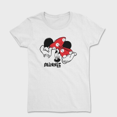 Minnie Mouse Face, Tricou Femei