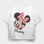 Minnie Mouse Mommys, Tricou Oversize Barbati (Unisex)