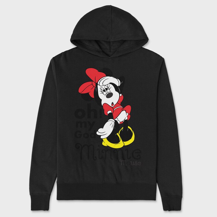 Minnie Oh My God, Hanorac Oversize Barbati (Unisex)