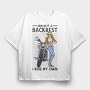 Motorcycle Chick Ride, Tricou Oversize Barbati (Unisex)