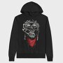 Motorcycle Gangster, Hanorac Oversize Barbati (Unisex)