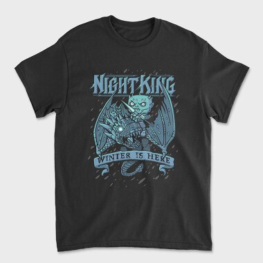 Night King Winter, Tricou Barbati (Unisex)