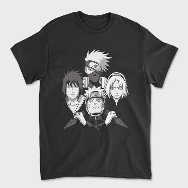 Ninja Trio Shadows, Tricou Barbati (Unisex)