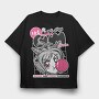 Oni Chan Bubblegum, Tricou Oversize Barbati (Unisex)