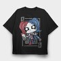 Pennywises Clown, Tricou Oversize Barbati (Unisex)