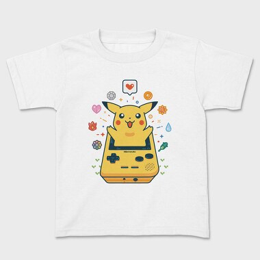 Pikachu Gameboy Nostalgia, Tricou Copii