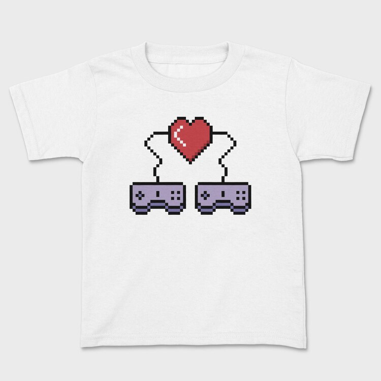 Pixelated Love, Tricou Copii