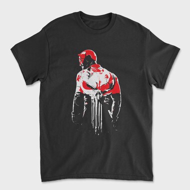 Punisher Silhouette, Tricou Barbati (Unisex)