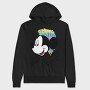 Punk Mickey Mouse, Hanorac Oversize Barbati (Unisex)