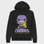 Purple Titan Thanos, Hanorac Oversize Barbati (Unisex)
