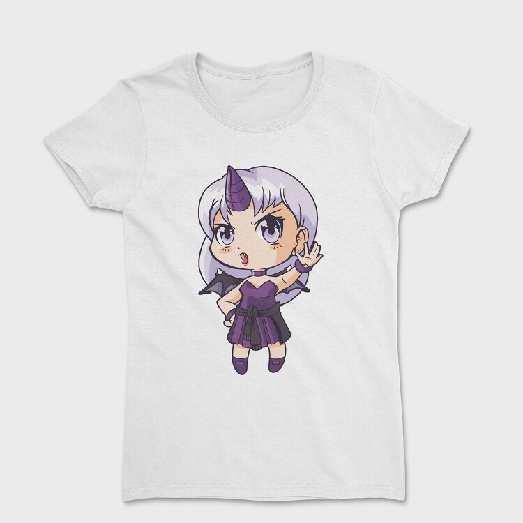 Purple Unicorn Girl, Tricou Femei