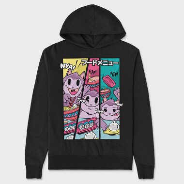 Ramen Munch Flip, Hanorac Oversize Barbati (Unisex)