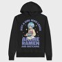 Ramen Sketch Girl, Hanorac Oversize Barbati (Unisex)