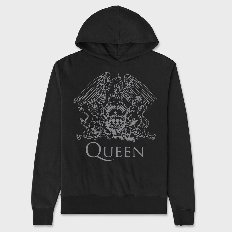 Royal Crown Emblem, Hanorac Oversize Barbati (Unisex)