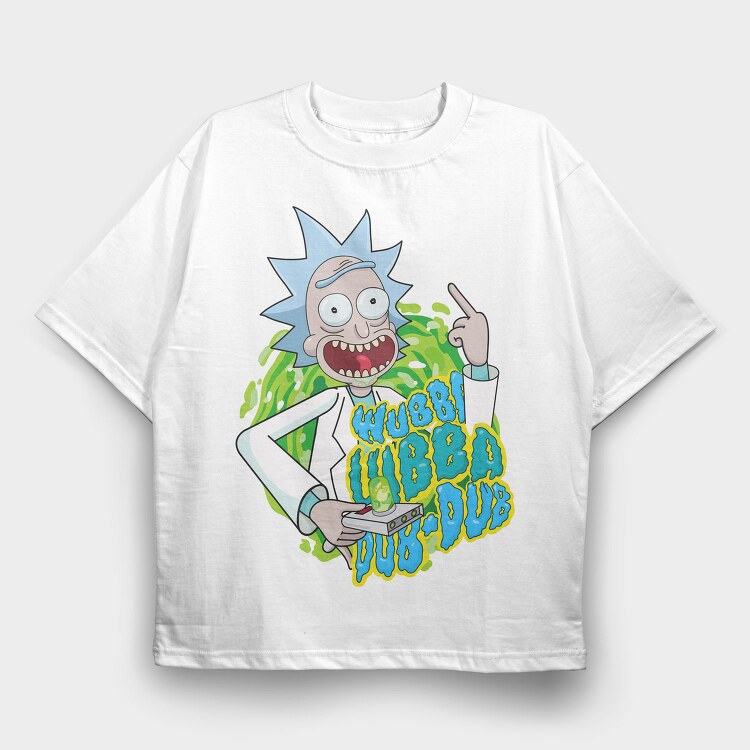 Rube Dub Dub, Tricou Oversize Barbati (Unisex)