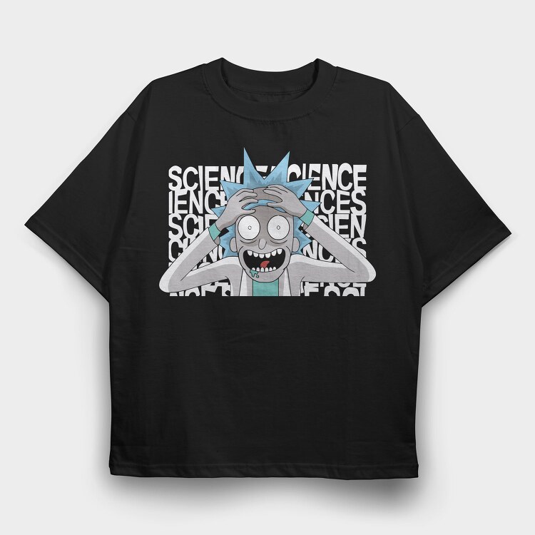 Science Headache, Tricou Oversize Barbati (Unisex)