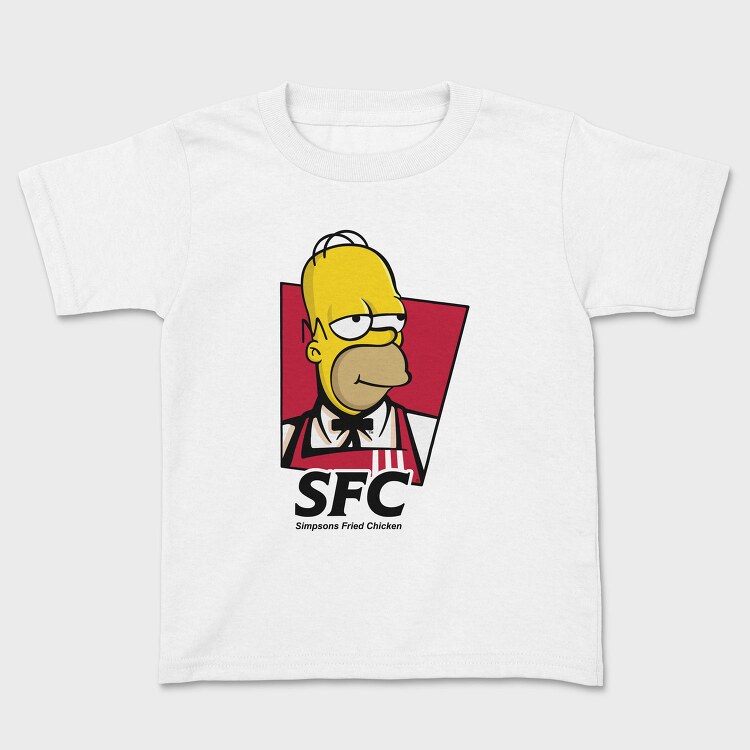 Simpsons Fried Chicken, Tricou Copii
