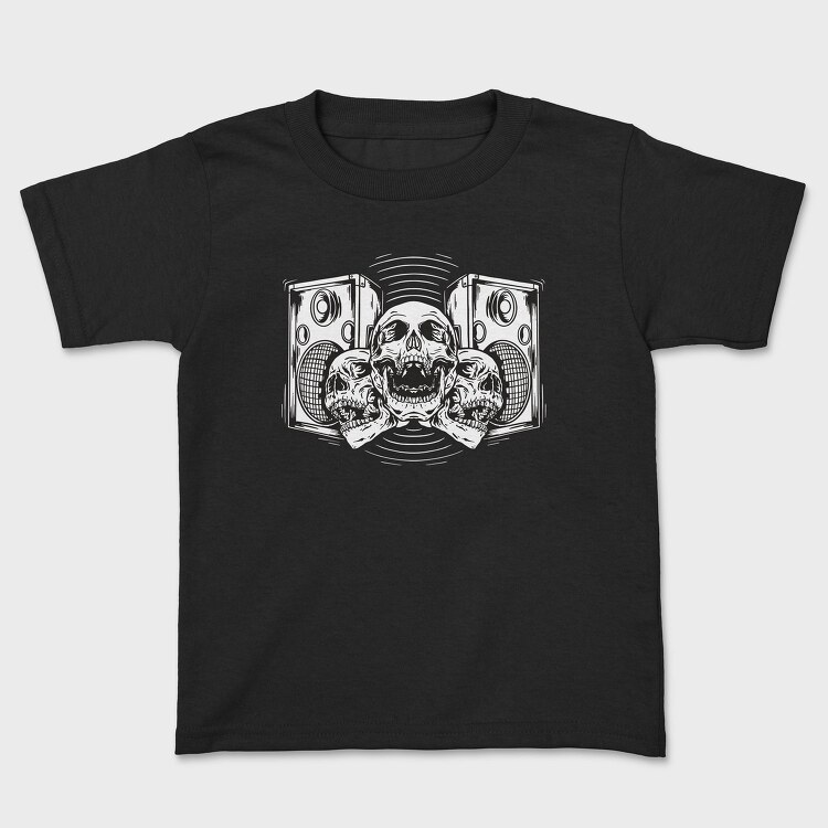 Skull Boombox, Tricou Copii
