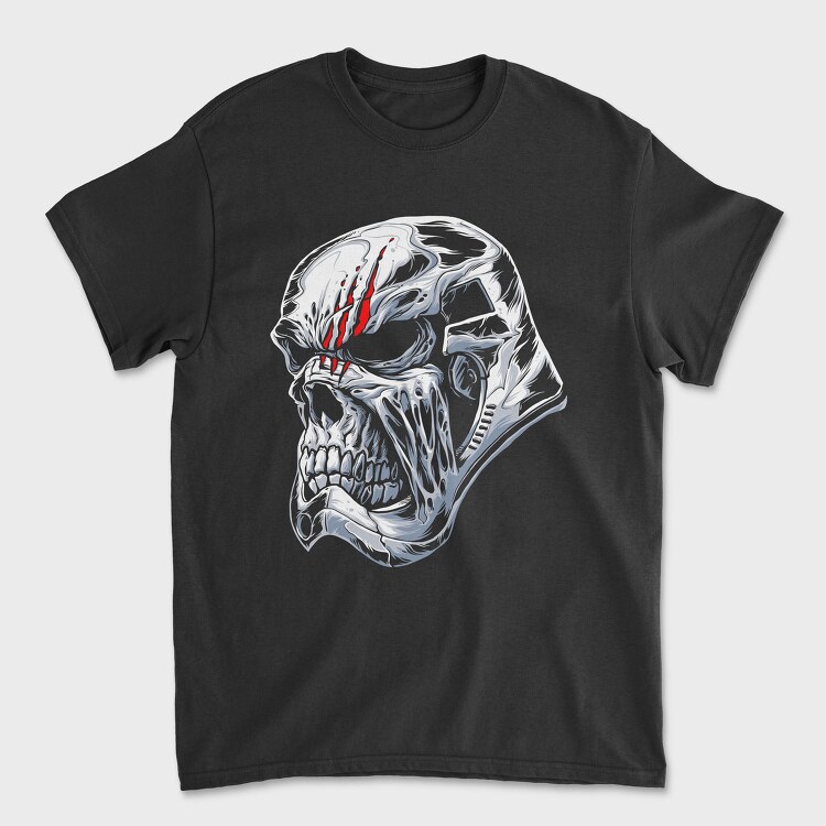 Skull Scream, Tricou Barbati (Unisex)