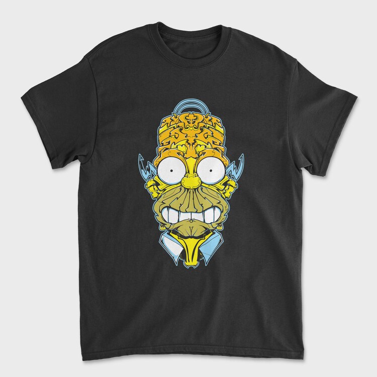 Solar Skull, Tricou Barbati (Unisex)