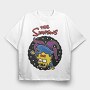 The Simpsons Maggie, Tricou Oversize Barbati (Unisex)