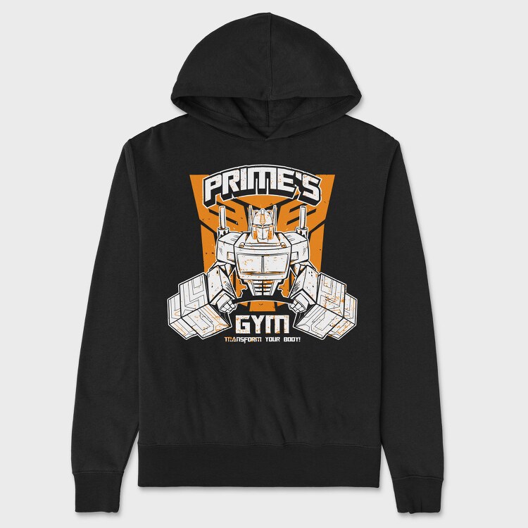 Transformer Face, Hanorac Oversize Barbati (Unisex)